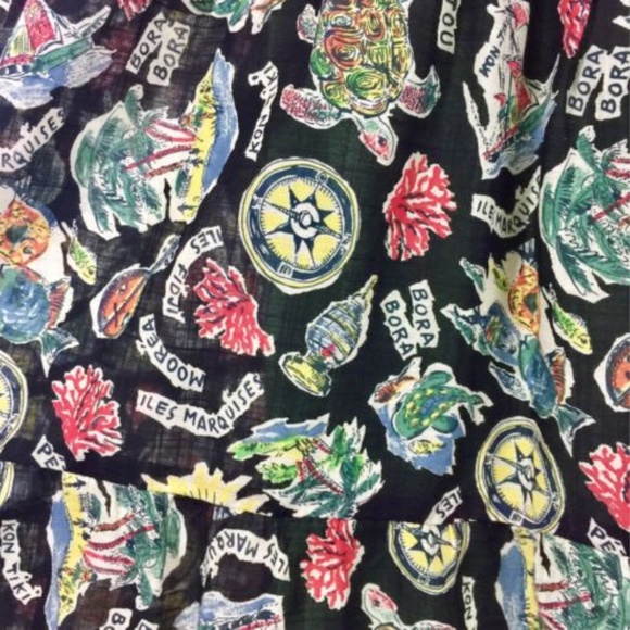 ANTHROPOLOGIE Maeve French Polynesia Dress - Picture 2 of 8